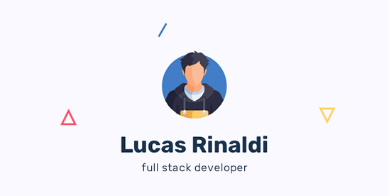 Lucas Rinaldi — Full Stack Developer